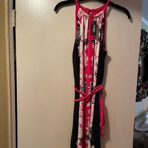 WHBM summer halter dress NWT